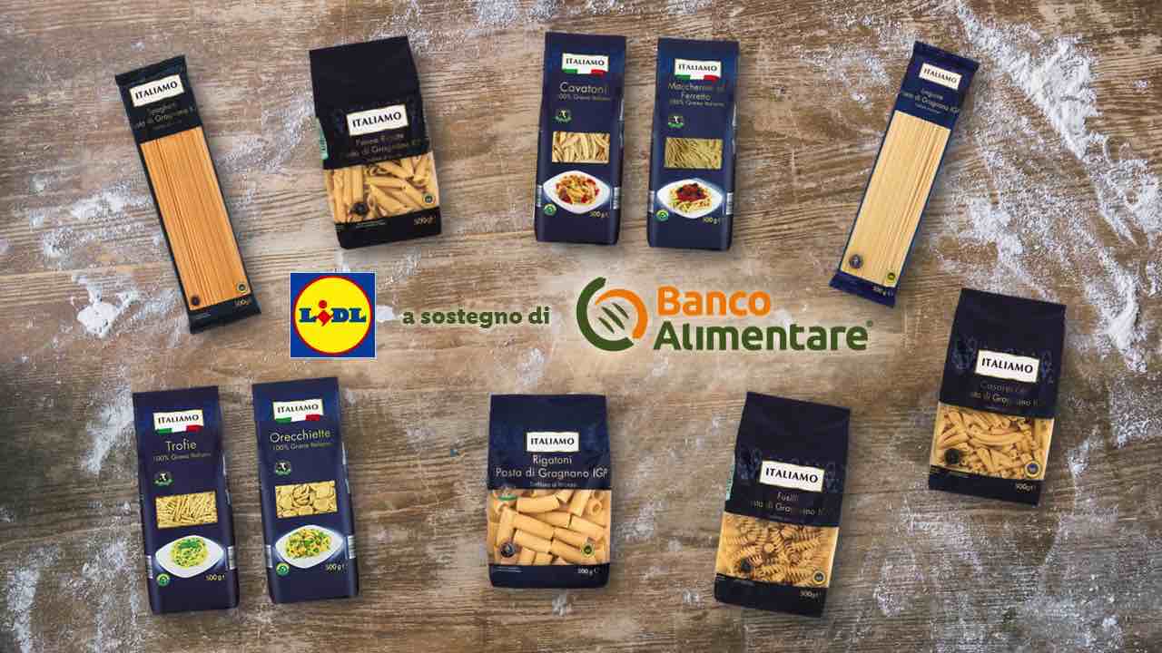 Lidl Italia: al via oggi la campagna a favore del Banco Alimentare