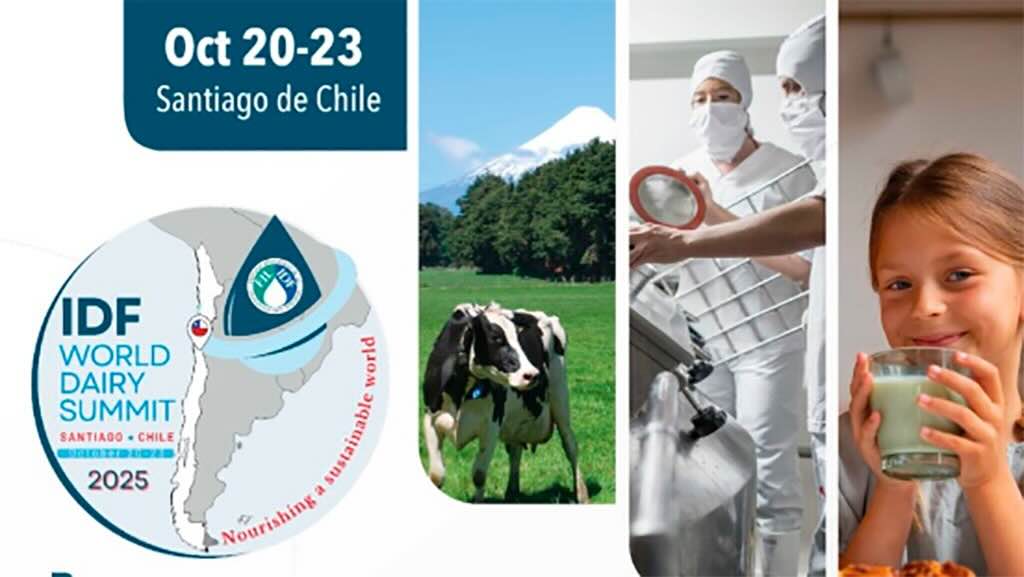 Si apre oggi l’IDF World Dairy Summit 2025, a Santiago: sostenibilità, mercati e filiera al centro