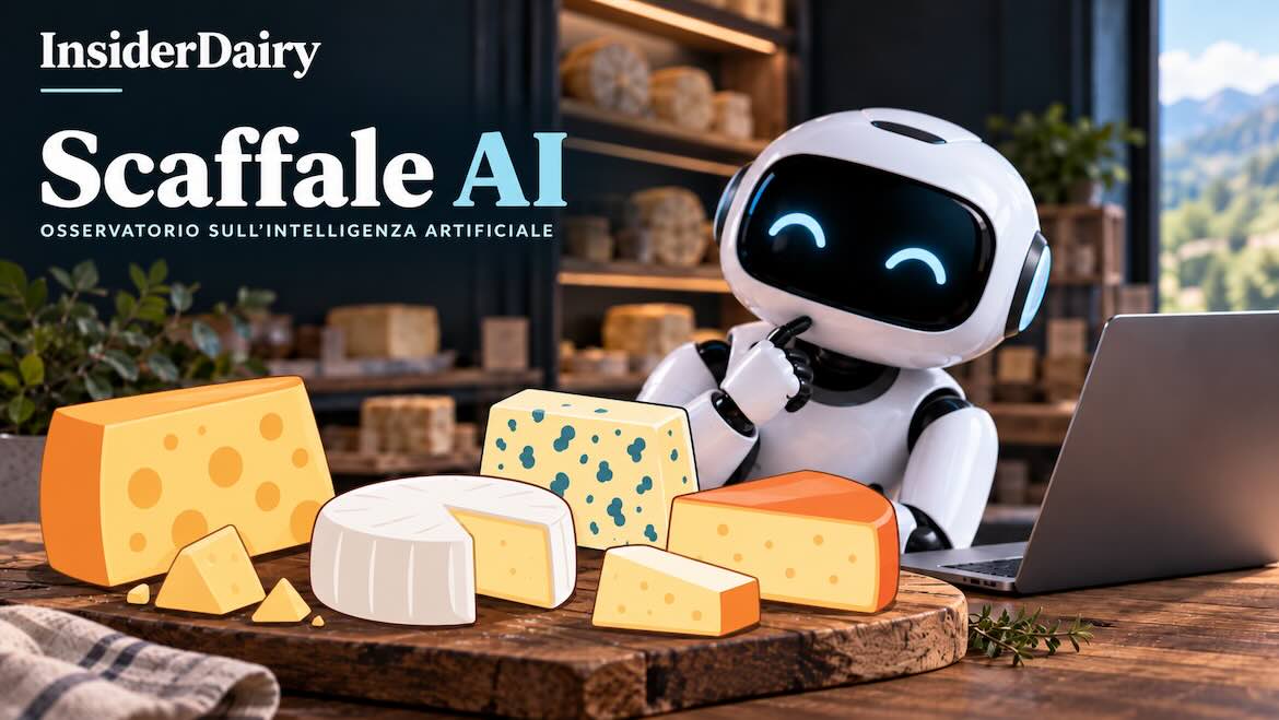 SCAFFALE AI. Quanti formaggi italiani conosce davvero l’intelligenza artificiale?